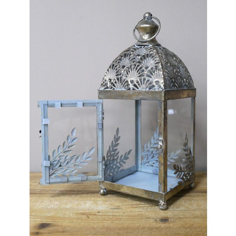 Metal Square Lantern- Small