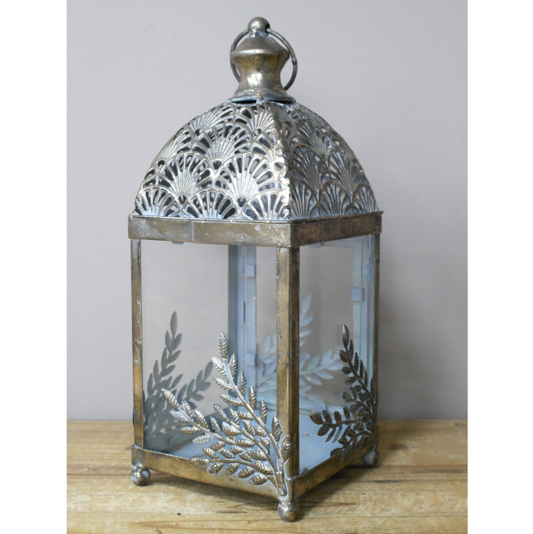 Metal Square Lantern- Small