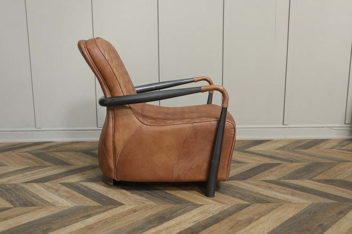 Garda Broadway Leather Snug Armchair