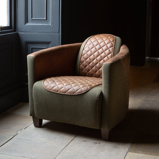 Vincent Rocket Aviator Tub Armchair