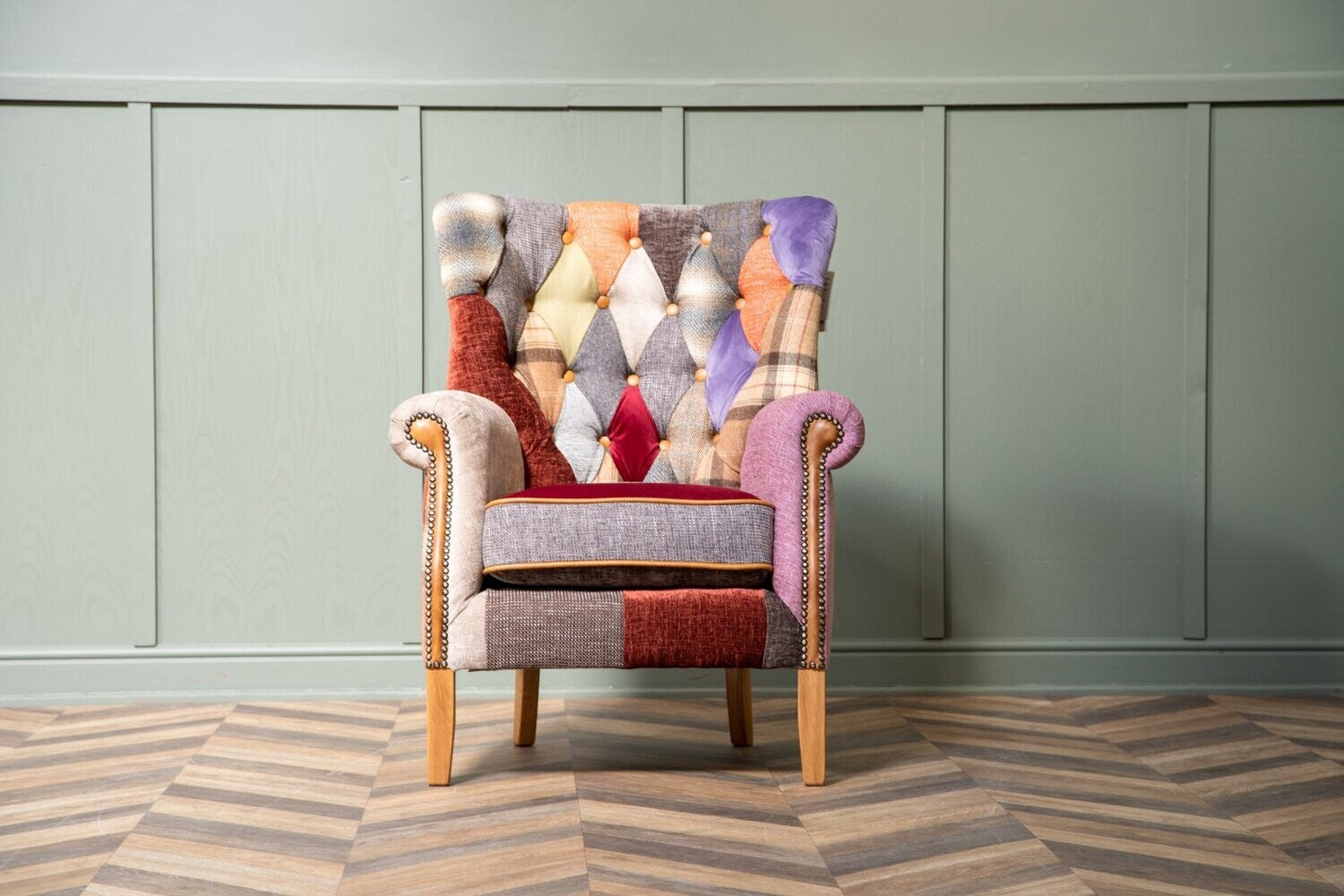 Bright patchwork online chairs