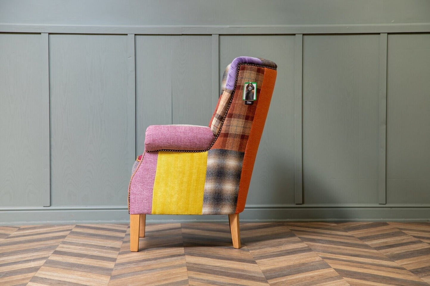 Technicolour Patchwork Armchair