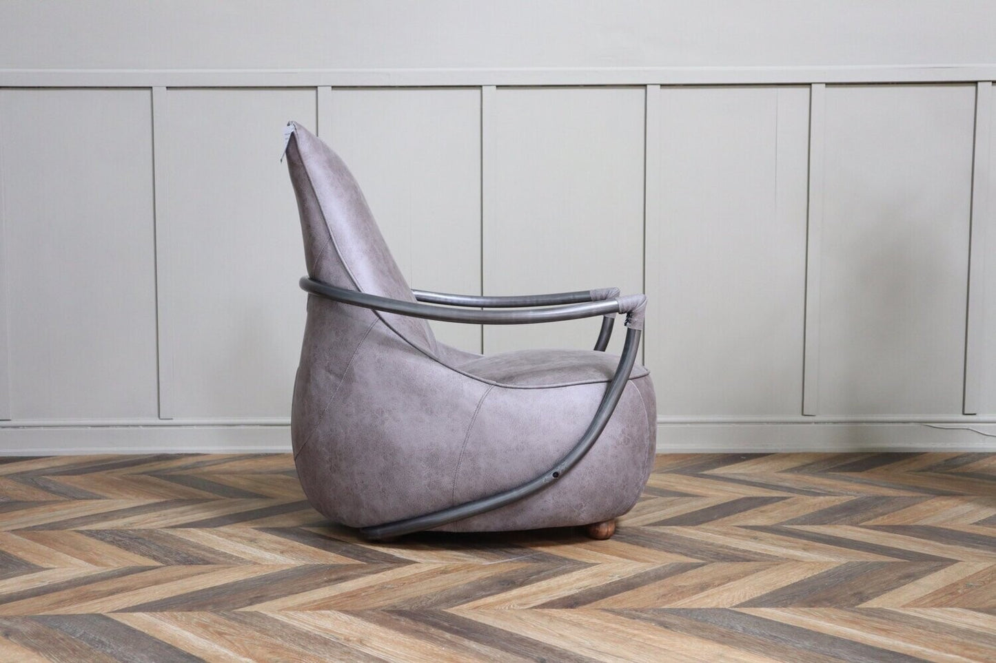 Antwerp Maverick Steel Grey Armchair