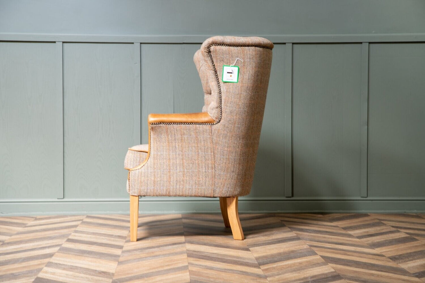 High Back Hunting Lodge Armchair