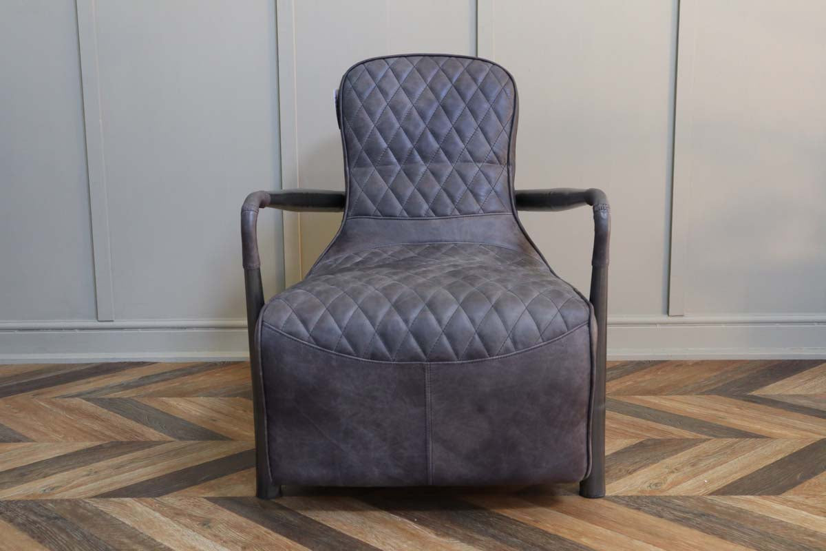 Garda Broadway Leather Aviator Armchair