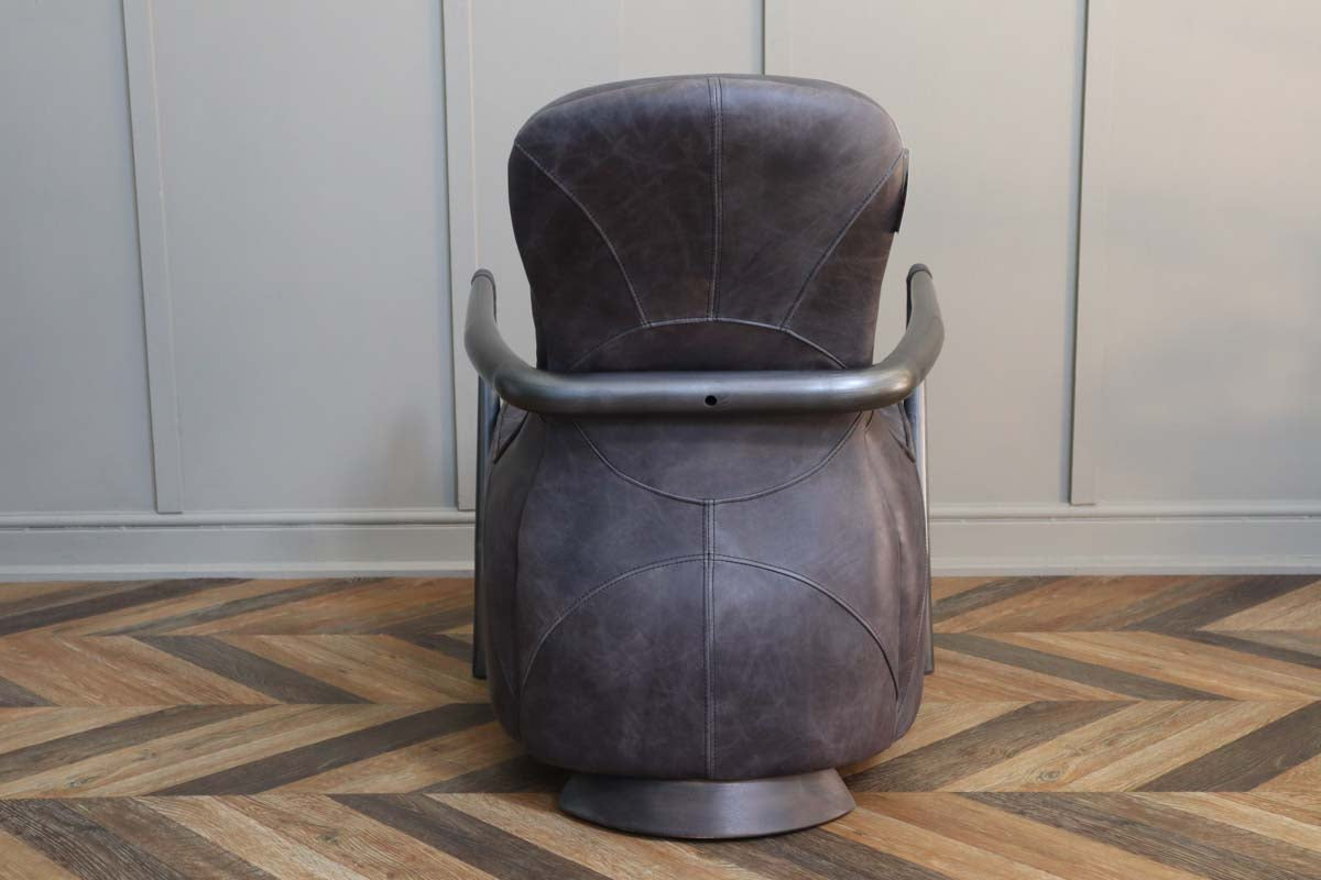 Garda Broadway Leather Aviator Armchair