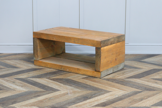 Industrial Heritage Reclaimed Coffee Table/TV Unit - Large